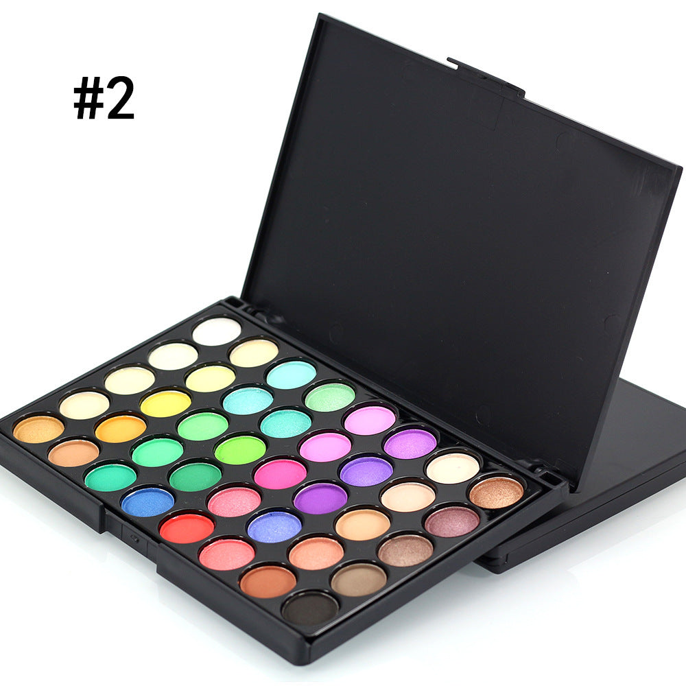 40 Color Waterproof Eyeshadow Palette