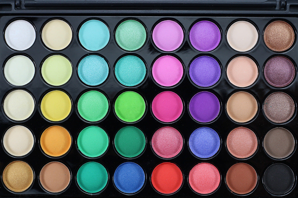 40 Color Waterproof Eyeshadow Palette