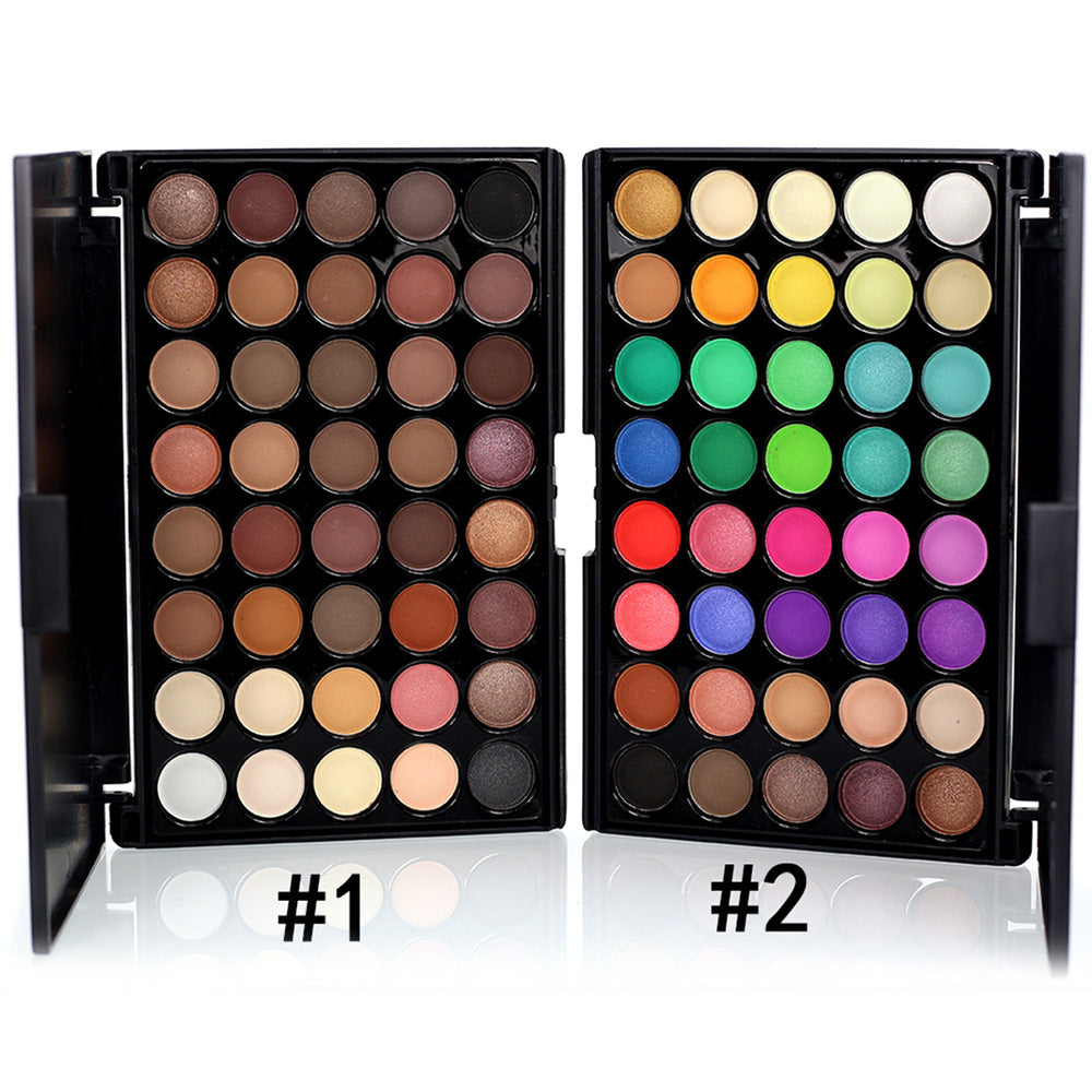 40 Color Waterproof Eyeshadow Palette