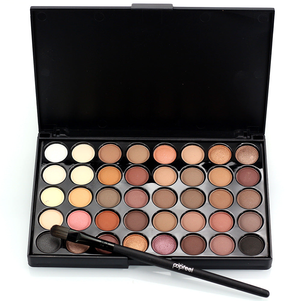 40 Color Waterproof Eyeshadow Palette