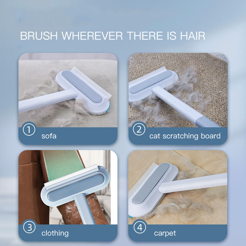4 In 1 Multifunctional Pet Hair Removal Brush With Window Screen Cleaning Tool Gadgets