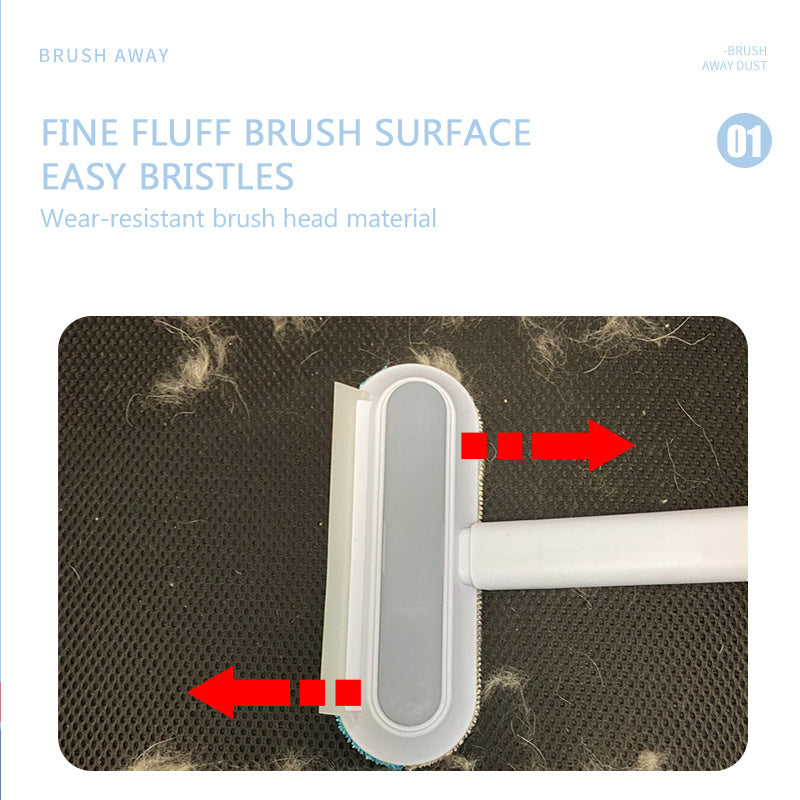 4 In 1 Multifunctional Pet Hair Removal Brush With Window Screen Cleaning Tool Gadgets