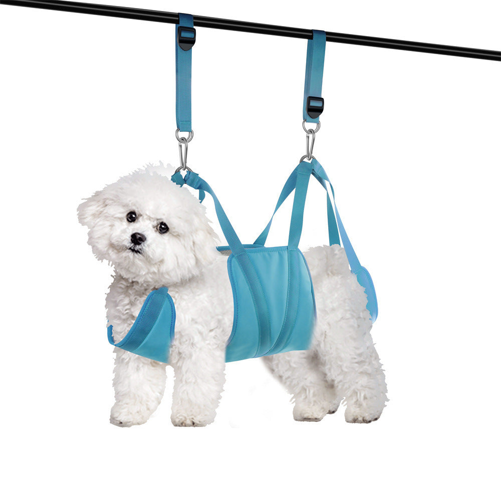 Pet Grooming Hammock For Cats & Dogs With Nail Clippers and Trimmer