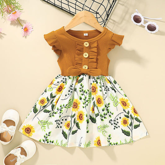 Girls Summer Dress: 12m-5y