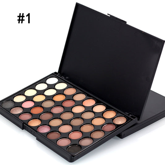 40 Color Waterproof Eyeshadow Palette
